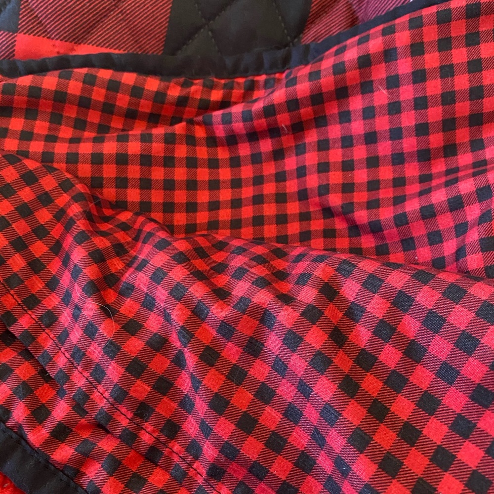 Full-Size Buffalo Plaid Quilt w/ matching shams